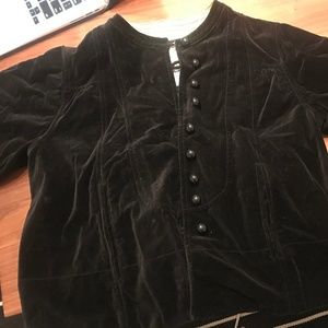 Velvet Anthropologie jacket